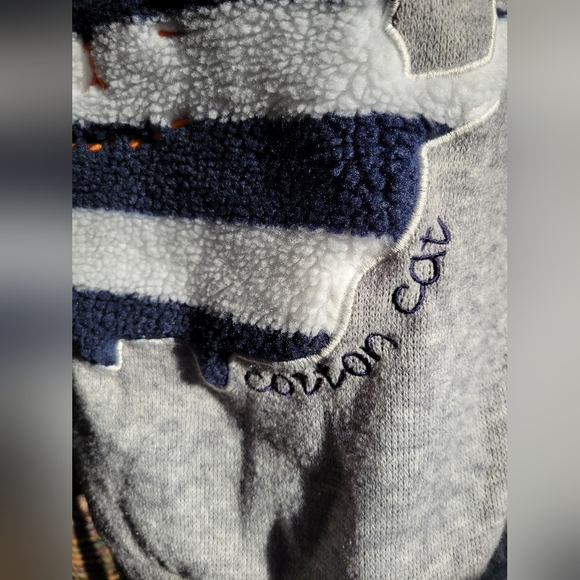 Gently used women size medium ESTACOT cotton cat sweater cute - Picture 2 of 8